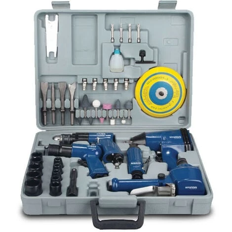 HYUNDAI Coffret Pneumatique 45 Pièces HM45PCS 3 HYUNDAI Coffret Pneumatique 45 Pièces HM45PCS