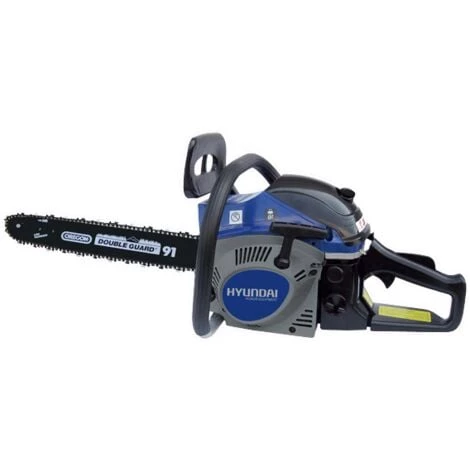 HYUNDAI Tronçonneuse Thermique 46 Cm³ 45 Cm - Guide Et Chaîne OREGON - Démarrage Manuel Avec Lanceur HTRT45-6 3 HYUNDAI Tronçonneuse Thermique 46 Cm³ 45 Cm - Guide Et Chaîne OREGON - Démarrage Manuel Avec Lanceur HTRT45-6