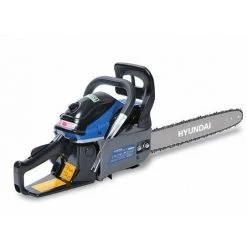 HYUNDAI Tronçonneuse Thermique 53 Cm³ 52 Cm - Guide Et Chaîne Hyundai 0.325 - Démarrage Manuel Avec Lanceur HTRT5350-2C