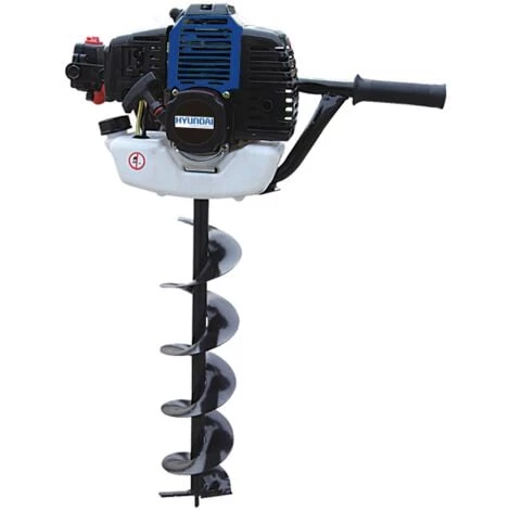 HYUNDAI Tarière Thermique 52 Cm³ 150 Mm - Moteur 2 Temps HTT50-A1 3 HYUNDAI Tarière Thermique 52 Cm³ 150 Mm - Moteur 2 Temps HTT50-A1