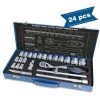 Hyundai Jeu D'outils Professionnels 1/2" 24 Pièces -HYUNDAI Soldes 2022 21459298 1