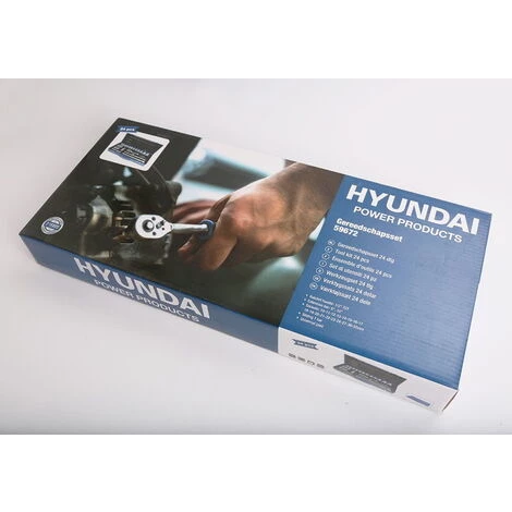 Hyundai Jeu D'outils Professionnels 1/2" 24 Pièces 4 Hyundai Jeu D'outils Professionnels 1/2" 24 Pièces – Image 2