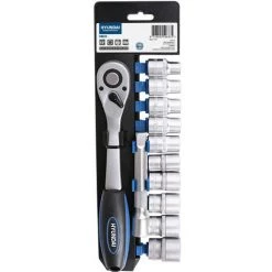 Hyundai Jeu De Clés à Douille 1/2" 12 Pièces