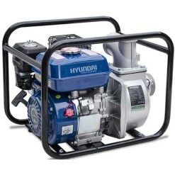 HYUNDAI Pompe à Eau Thermique 212 Cm³ 60 M³/h 28 M - Pompe Aluminium HY80-A-2