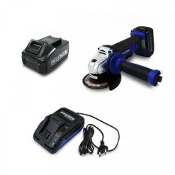 HYUNDAI Meuleuse 125mm Sans Fil Avec Batterie Et Chargeur HM20V4A