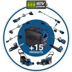 HYUNDAI Taille-haie Sans Fil 40V 55cm HTHEN40V-A 9 HYUNDAI Taille-haie Sans Fil 40V 55cm HTHEN40V-A -HYUNDAI Soldes 2022 30538860 4