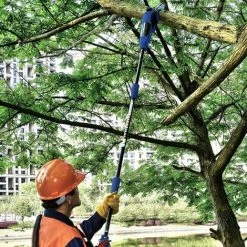 HYUNDAI Elagueuse Sur Perche Sans Fil 40 V 20.3 Cm - Guide Et Chaîne HYUNDAI 1960 Mm HELPN40V-A -HYUNDAI Soldes 2022 30538863 4