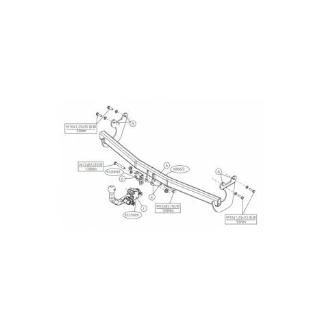 Attelage Hyundai I10 Pour Porte-vélos (09/19-11/20) RDSOH + Faisceau Spécifique 13 Broches 4 Attelage Hyundai I10 Pour Porte-vélos (09/19-11/20) RDSOH + Faisceau Spécifique 13 Broches – Image 2