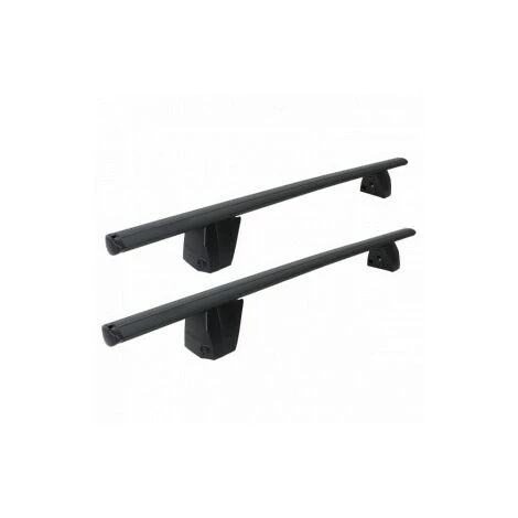 Barres De Toit Hyundai I10 (01/08-11/13) Menabo Delta Noir 4 Barres De Toit Hyundai I10 (01/08-11/13) Menabo Delta Noir – Image 2