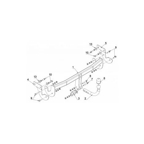 Attelage Hyundai I40 Break (07/11-) Col De Cygne + Faisceau Universel 7 Broches + Boitier électronique 4 Attelage Hyundai I40 Break (07/11-) Col De Cygne + Faisceau Universel 7 Broches + Boitier électronique – Image 2