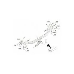 Attelage Hyundai I30 (09/07-02/12) RDSOH + Faisceau Universel 7 Broches