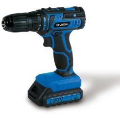 HYUNDAI Perceuse - Visseuse Sans Fil 20 V - 2 Batteries - Coffret Aluminium - 100 Accessoires HPV20V100 -HYUNDAI Soldes 2022 57162094 4