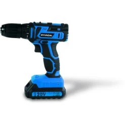 HYUNDAI Perceuse - Visseuse Sans Fil 20 V - 2 Batteries - Coffret Aluminium - 100 Accessoires HPV20V100 -HYUNDAI Soldes 2022 57162094 5