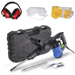 HYUNDAI Kit De Démolition Avec Marteau Piqueur 1300 W 13 J HY1300MP-KIT