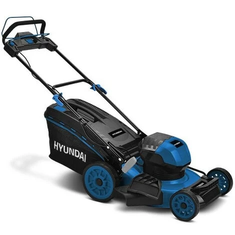 Tondeuse Electrique Sans Fil Tractée Hyundai 40 V 46 Cm 60 L Twin System HTDEN4640VT 4 Tondeuse Electrique Sans Fil Tractée Hyundai 40 V 46 Cm 60 L Twin System HTDEN4640VT – Image 2