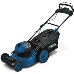 Tondeuse Electrique Sans Fil Tractée Hyundai 40 V 46 Cm 60 L Twin System HTDEN4640VT 8 Tondeuse Electrique Sans Fil Tractée Hyundai 40 V 46 Cm 60 L Twin System HTDEN4640VT -HYUNDAI Soldes 2022 60073194 3