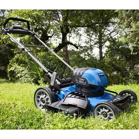 Tondeuse Electrique Sans Fil Tractée Hyundai 40 V 46 Cm 60 L Twin System HTDEN4640VT 6 Tondeuse Electrique Sans Fil Tractée Hyundai 40 V 46 Cm 60 L Twin System HTDEN4640VT – Image 4